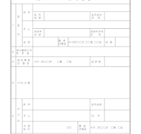 부재자선고신고서